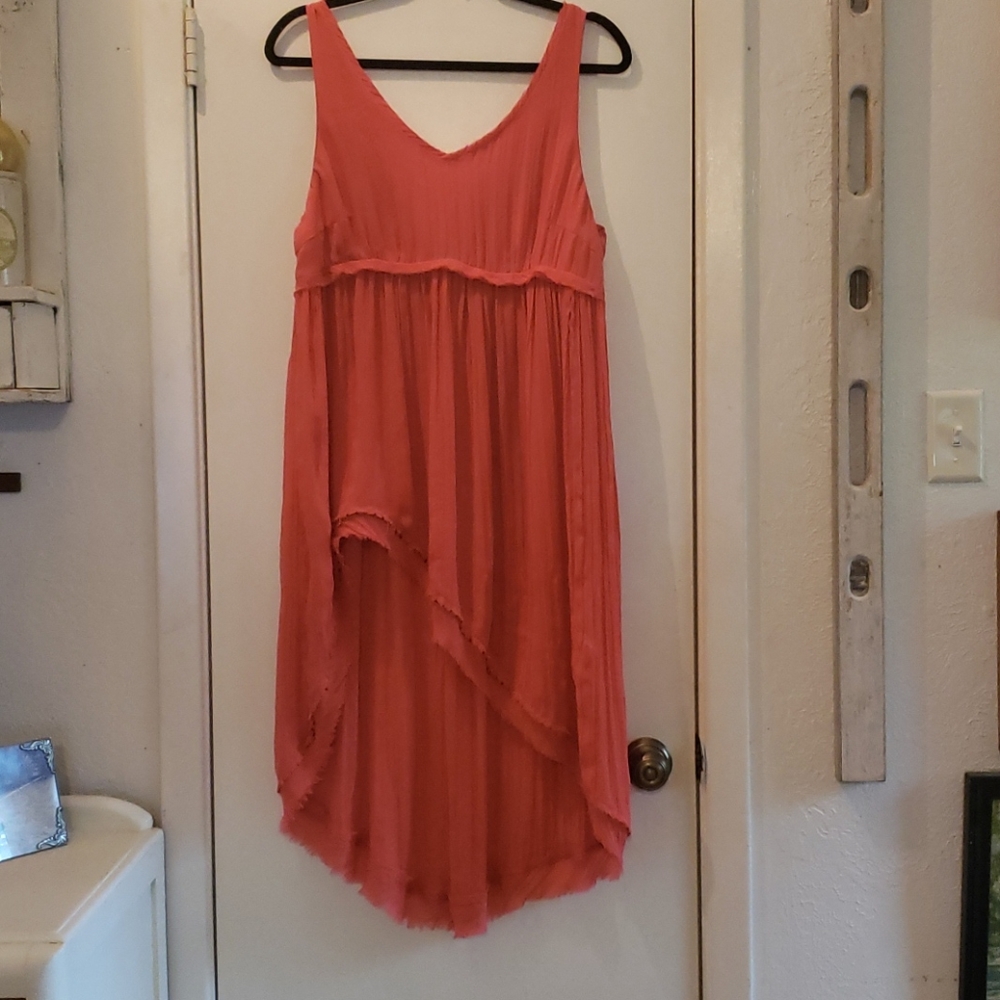 Free People Coral Dress